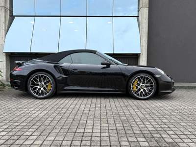 Porsche 911 3.8 Turbo S Cabrio * APPROVED 09.2025 * Nero usata Saonara