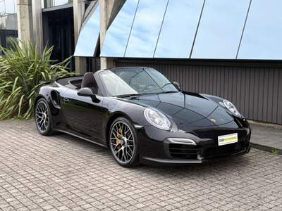 Porsche 911 3.8 Turbo S Cabrio * APPROVED 09.2025 * Nero usata Saonara