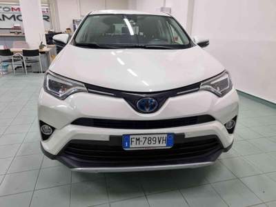 Toyota RAV4 RAV4 2.5 Hybrid 4WD Lounge Bianco usata Vasto