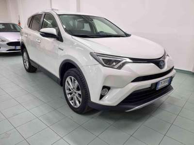Toyota RAV4 RAV4 2.5 Hybrid 4WD Lounge Bianco usata Vasto