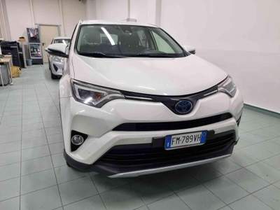 Toyota RAV4 RAV4 2.5 Hybrid 4WD Lounge Bianco usata Vasto