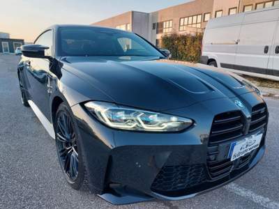 BMW Serie 4 M4 Competition GARANZIA 04/2027 FANALI LASER Nero usata Rosolina