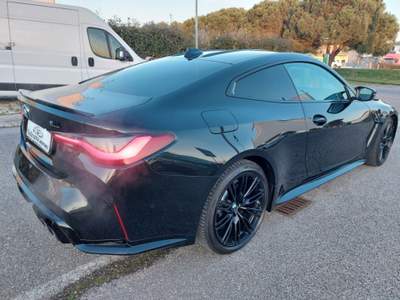 BMW Serie 4 M4 Competition GARANZIA 04/2027 FANALI LASER Nero usata Rosolina