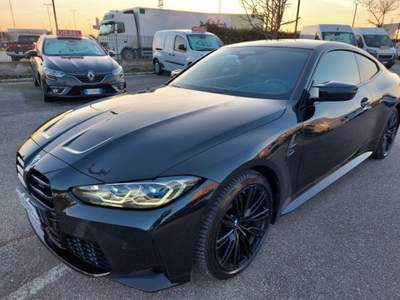 BMW Serie 4 M4 Competition GARANZIA 04/2027 FANALI LASER Nero usata Rosolina