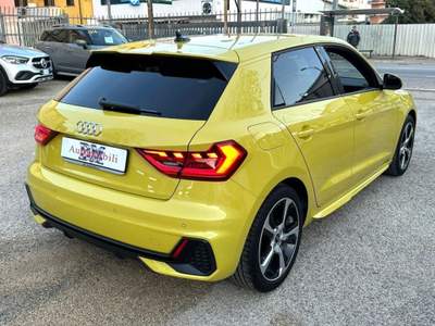Audi A1 SPB 25 TFSI SLINE IVA AUTO NAVI MATRIX RADAR C17 Giallo usata Pescara