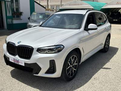 BMW X3 XDRIVE20D MSPORT IVA GTRAINO 48V KAMERA LED PELLE Bianco usata Pescara