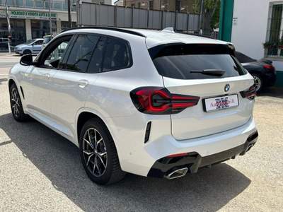 BMW X3 XDRIVE20D MSPORT IVA GTRAINO 48V KAMERA LED PELLE Bianco usata Pescara