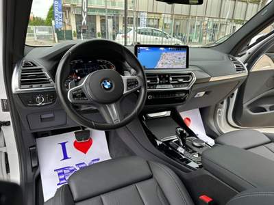 BMW X3 XDRIVE20D MSPORT IVA GTRAINO 48V KAMERA LED PELLE Bianco usata Pescara
