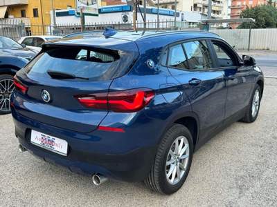 BMW X2 XDRIVE20d IVA AUTO 4X4 RADAR LED NAVI GTRAINO Blu/Azzurro usata Pescara