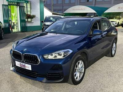BMW X2 XDRIVE20d IVA AUTO 4X4 RADAR LED NAVI GTRAINO Blu/Azzurro usata Pescara