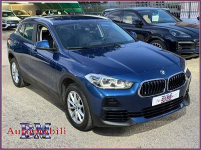 BMW X2 XDRIVE20d IVA AUTO 4X4 RADAR LED NAVI GTRAINO Blu/Azzurro usata Pescara