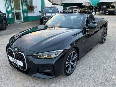 BMW Serie 4 420i i CABRIO MSPORT AUTO KAMERA NAVI AIRCOLLAR C19 Nero usata Pescara