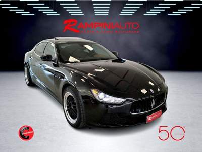 Maserati Ghibli 3.0 V6 Diesel 250 Cv Pronta Consegna Garanzia Nero usata Gubbio