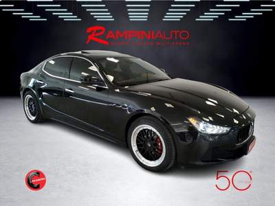 Maserati Ghibli 3.0 V6 Diesel 250 Cv Pronta Consegna Garanzia Nero usata Gubbio