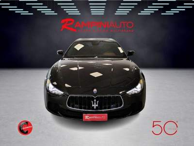 Maserati Ghibli 3.0 V6 Diesel 250 Cv Pronta Consegna Garanzia Nero usata Gubbio