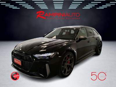 Audi RS 6 4.0 TFSI quattro Performan 630 Cv NUOVA UFFICIALE Nero usata Gubbio