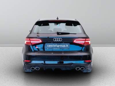 Audi A3 III 2016 Sportback - S3 Sportback 2.0 tfsi quattr Nero usata Mosciano Sant'Angelo