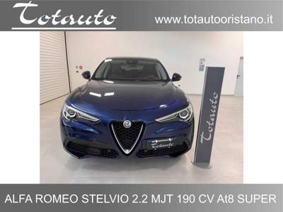 Alfa Romeo Stelvio 2.2 Turbodiesel 190 CV AT8 Q4 Super Blu/Azzurro usata Ghilarza
