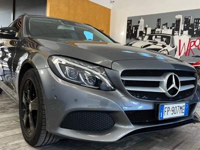 Mercedes-Benz Classe C h S.W. Automatic Sport Grigio usata Borgo San Dalmazzo