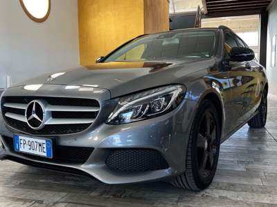 Mercedes-Benz Classe C h S.W. Automatic Sport Grigio usata Borgo San Dalmazzo