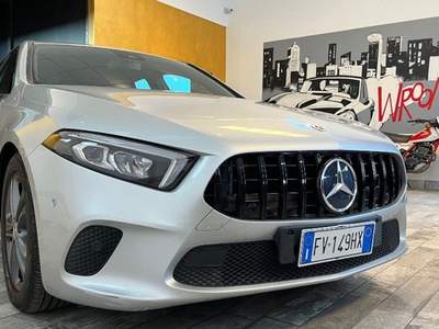 Mercedes-Benz Classe A d Automatic 4p. Sport Argento usata Borgo San Dalmazzo