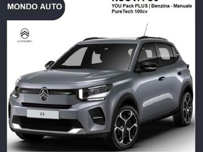 Citroen C3 PureTech 100 S&S You Pack Plus Bianco usata Marsala