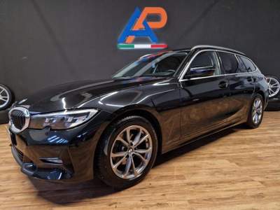 BMW Serie 3 320d d 48V xDrive Touring Msport Nero usata Parma