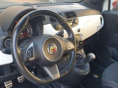 Abarth 500 1.4 Turbo T-Jet  Custom Bianco usata Sanremo