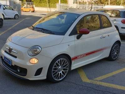 Abarth 500 1.4 Turbo T-Jet  Custom Bianco usata Sanremo