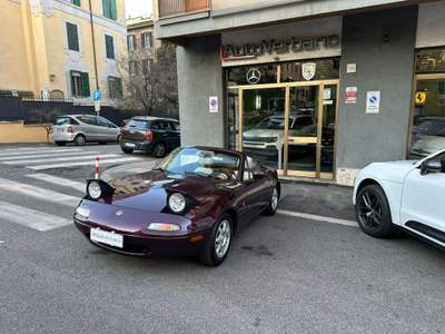 Mazda MX-5 Miata-1.6i 16V -ASI-Hartop-50 Esemplari-Merlot Lilla usata Roma
