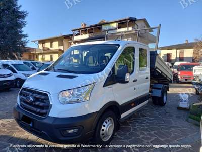 Ford Transit 350 2.0EcoBlue 130CV RWD PL-RG Cas.Rib.Tri.Trend O Bianco usata VALBREMBO