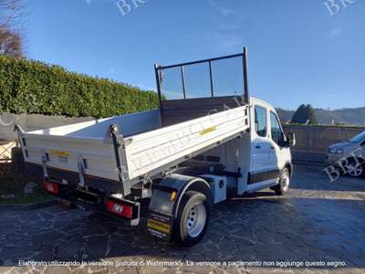 Ford Transit 350 2.0EcoBlue 130CV RWD PL-RG Cas.Rib.Tri.Trend O Bianco usata VALBREMBO