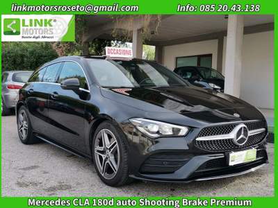 Mercedes-Benz CLA d Automatic Shooting Brake Premium Nero usata Roseto degli Abruzzi