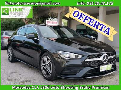 Mercedes-Benz CLA d Automatic Shooting Brake Premium Nero usata Roseto degli Abruzzi