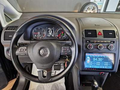 Volkswagen Touran 1.6 TDI DSG Comfortline "7 POSTI" Nero usata Parma