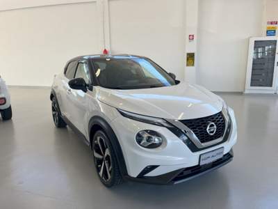 Nissan Juke 1.0 DIG-T 114 CV Tekna Bianco usata Santa Maria di Licodia