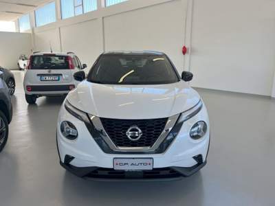 Nissan Juke 1.0 DIG-T 114 CV Tekna Bianco usata Santa Maria di Licodia