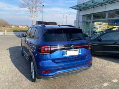Volkswagen T-Cross 1.0 TSI 110 CV DSG r line Blu/Azzurro usata Treviso