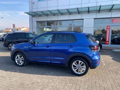 Volkswagen T-Cross 1.0 TSI 110 CV DSG r line Blu/Azzurro usata Treviso