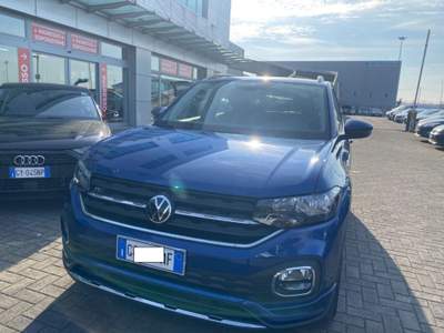 Volkswagen T-Cross 1.0 TSI 110 CV DSG r line Blu/Azzurro usata Treviso