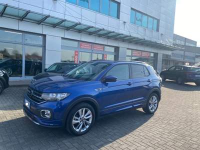 Volkswagen T-Cross 1.0 TSI 110 CV DSG r line Blu/Azzurro usata Treviso