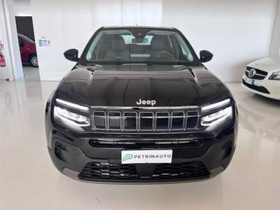 Jeep Avenger 1.2 Turbo Longitude Km. Zero Nero usata Massanzago
