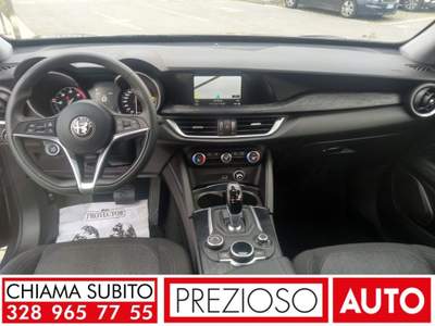 Alfa Romeo Stelvio 2.2 Turbodiesel 190 CV AT8 Q4 Business Grigio usata Poirino