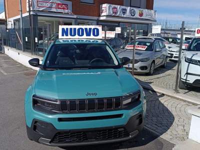 Jeep Avenger 1.2 Turbo Longitude KM ZERO PACK NAVY Blu/Azzurro usata Poirino