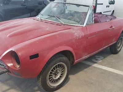 Fiat 124 spider AMERICA Rosso usata Poirino