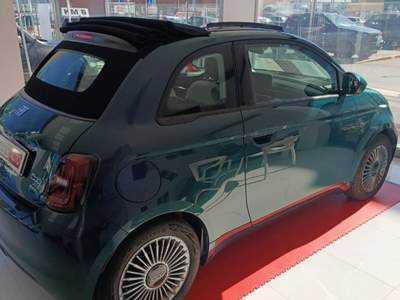 Fiat 500 Icon CABRIO 42 kWh FULL ELECTRIC Blu/Azzurro usata Poirino