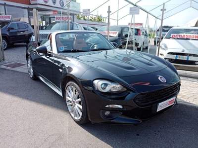 Fiat 124 spider 1.4 MultiAir Lusso PACK NAVY Nero usata Poirino