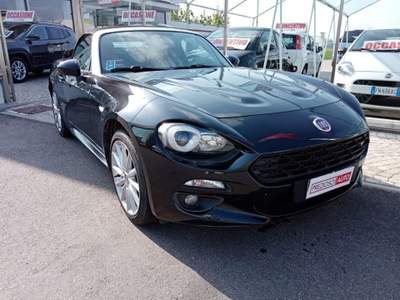 Fiat 124 spider 1.4 MultiAir Lusso PACK NAVY Nero usata Poirino