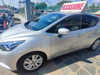 Nissan Micra IG-T 100 5 porte Acenta OK X NEOPATENTATI Argento usata Poirino