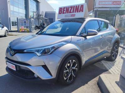 Toyota C-HR 1.8 Hybrid E-CVT Lounge Argento usata Poirino